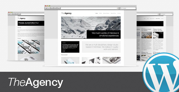 The Agency - Pour un site web de compagnie