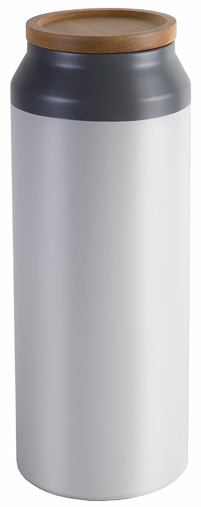 Jamie Oliver Large Ceramic Storage Jar With Acacia Wood Lid O10cmxh28cm Muller Kitchen And Tableware
