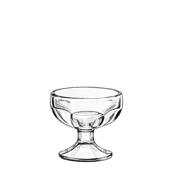 Libbey Fountainware 12 Ice Cream Mini Coupe Bowls Funchal 16cl