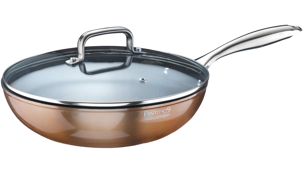 Pinti Materic QuanTanium Series Aluminium Crepe Pan 25 cm Diameter Induction Pinti Materic QuanTanium Series Aluminium Crepe Pan 25 cm Diameter Induction