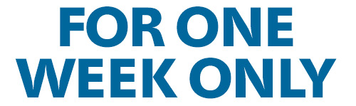 For One Week Only