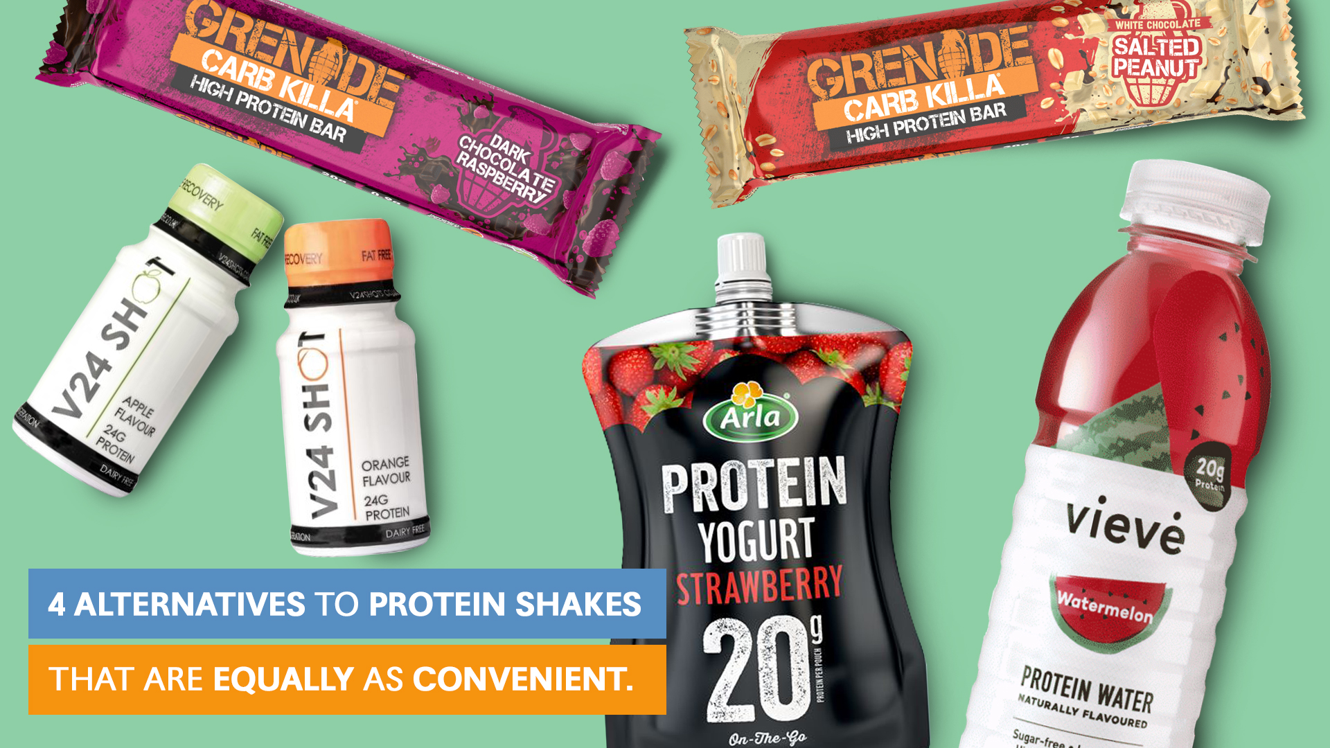 4 Alternatives to Protein Shakes That Are Still Convenient musclefood
