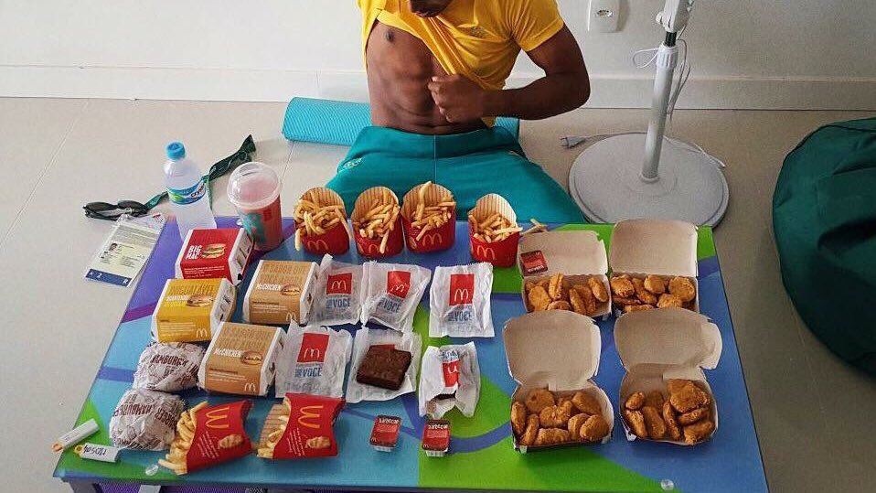 5 Olympic Diets That Will SHOCK You