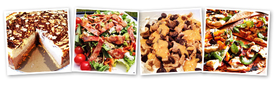 protein chef food montage