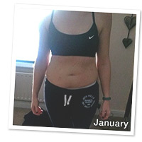 Sarah Teasdale in January