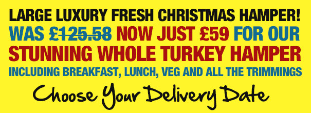 Large Luxury Fresh Christmas Hamper!