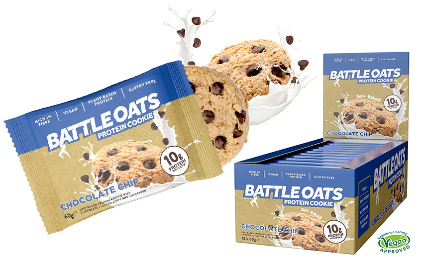 battle oats choc chip cookies