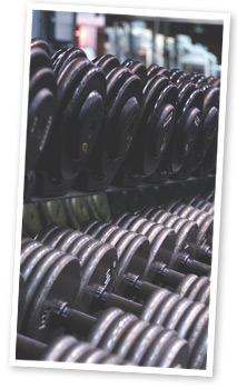 Rack of weights