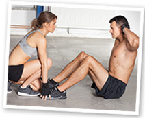 Ab crunches