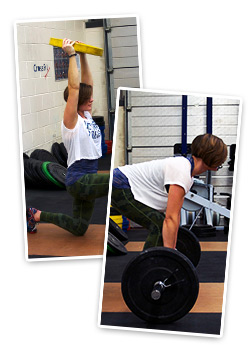 Georgina in The Gym