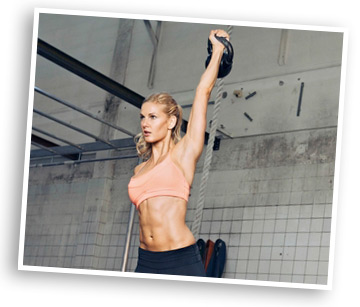 woman exercising