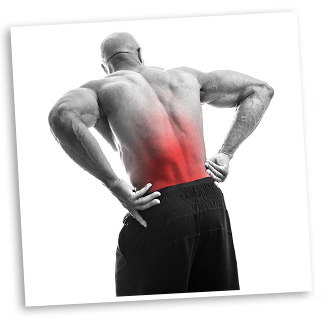 man in pain