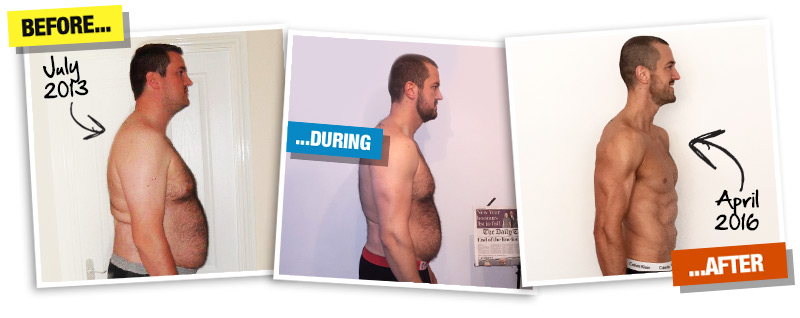 Gareths Three Year Transformation