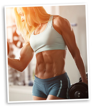 Woman Lifting Weights