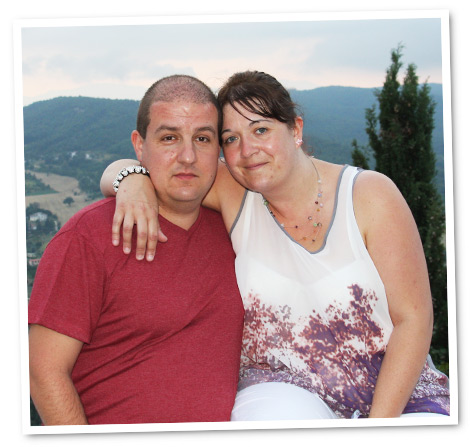 adam and clair before transformation