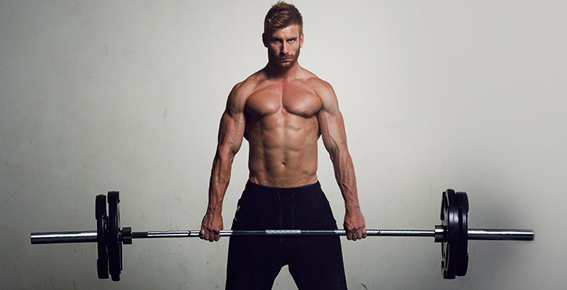 man working out