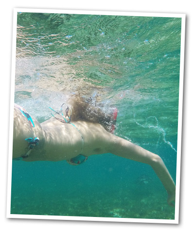 melody swimming