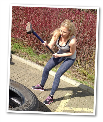 sammi working out