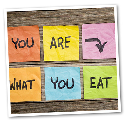 you are what you eat