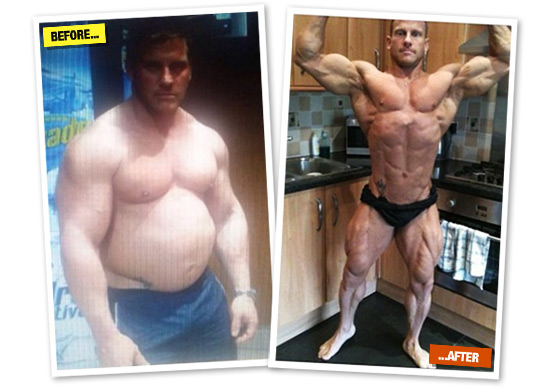 Mitch Gosling before and after