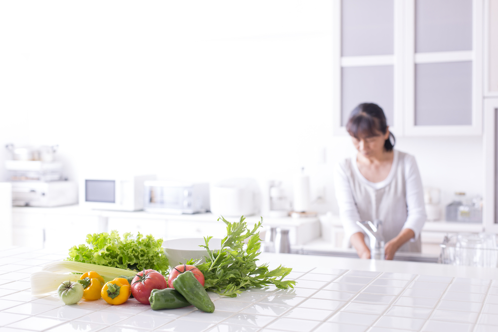 clean kitchen