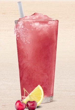 Burger King Cherry Berry Frozen Lemonade