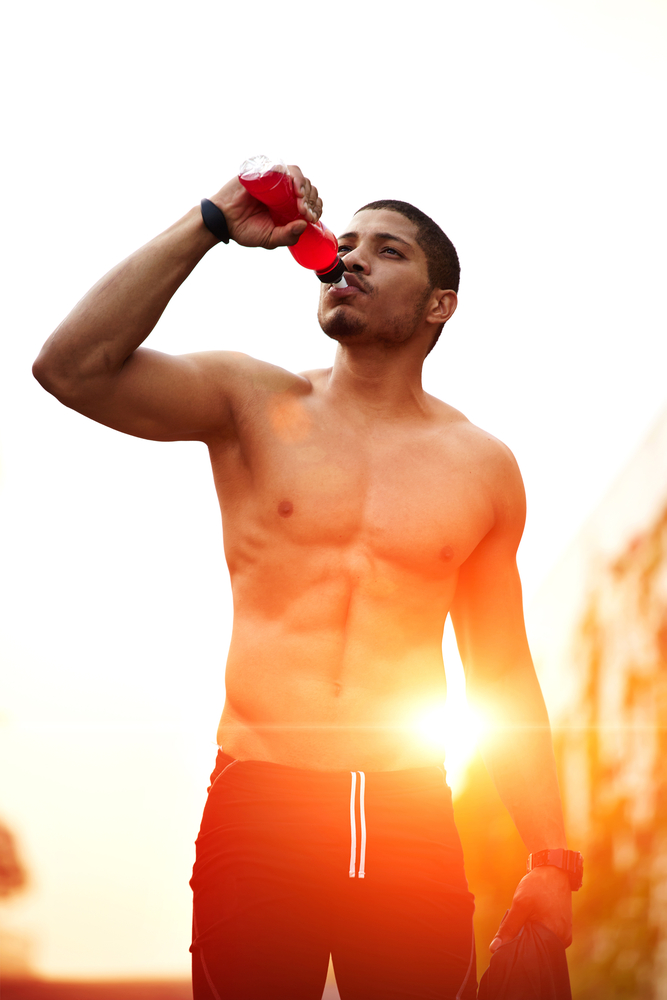 drink plenty of fluids when exercising