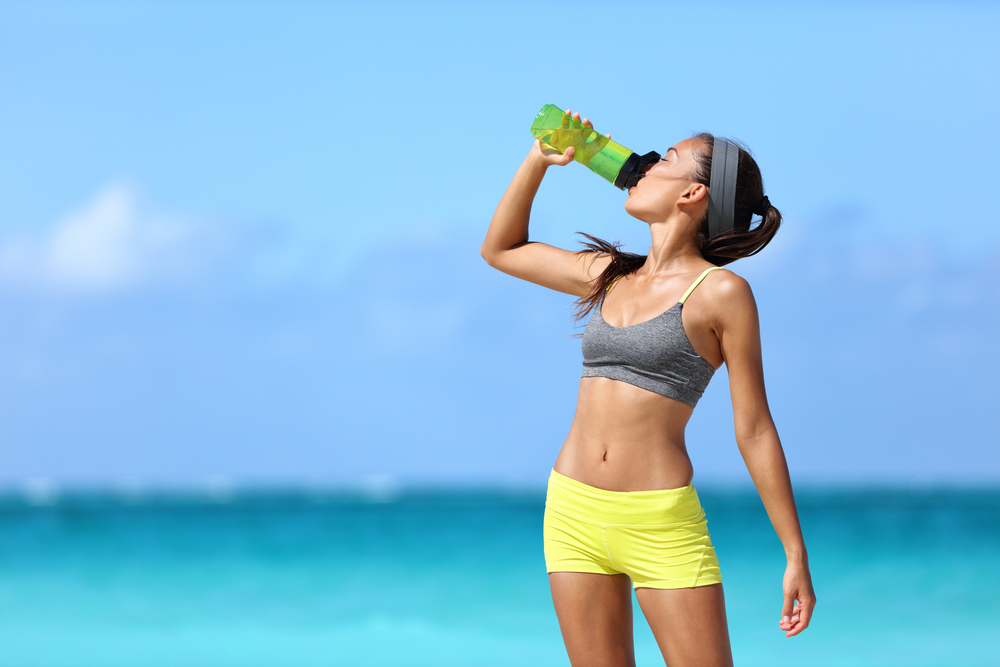 working out in high temperatures