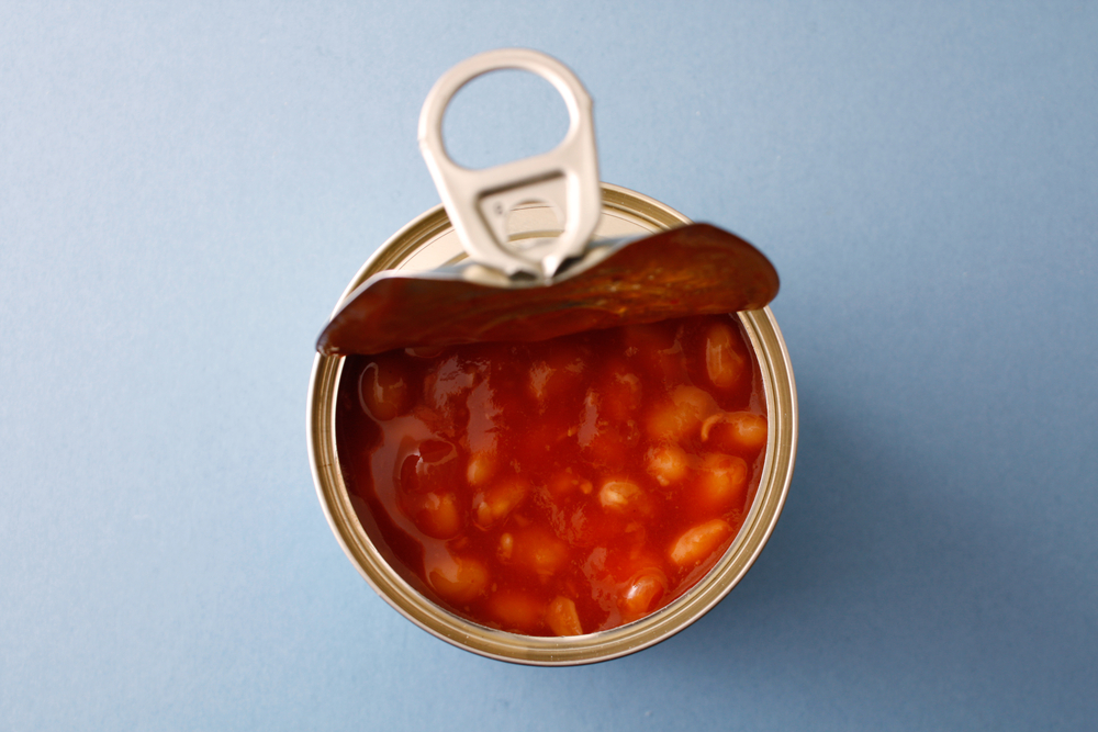 tin of baked beans