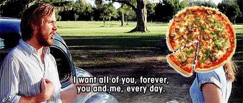 The Notebook pizza