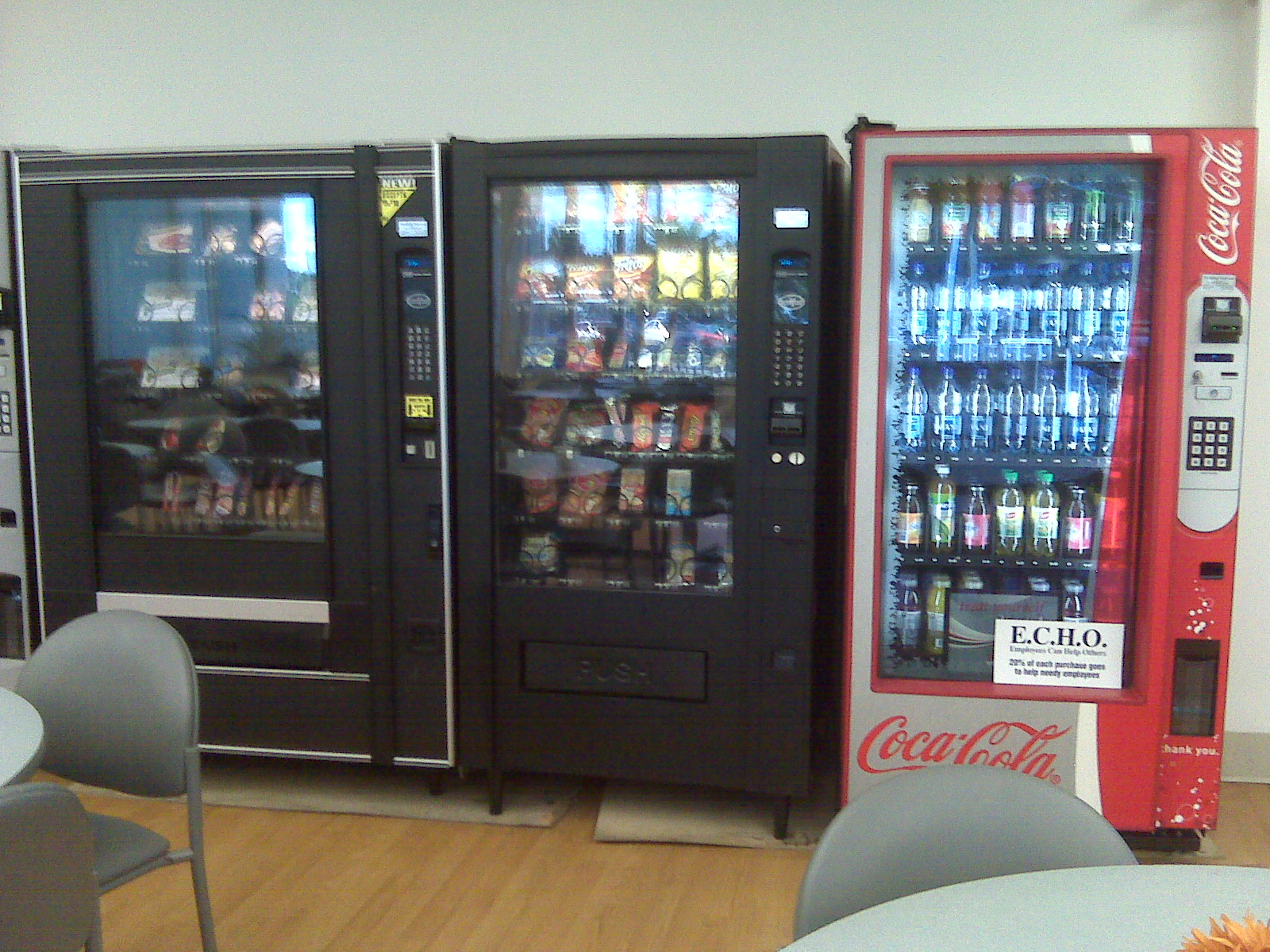 hospital vending machines