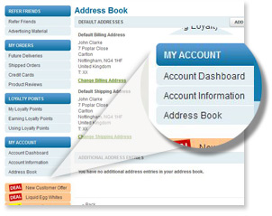 View our lean meat selection address book