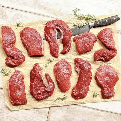 10 x Beautifully Wonky™ Rump Steaks ****
