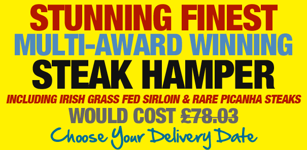 Stunning Finest Steak Hamper