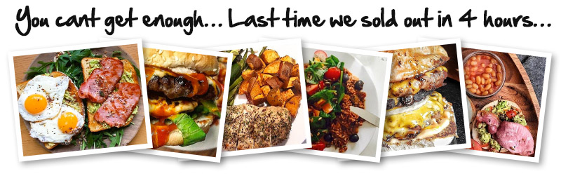 You cant get enough… Last time we sold out in 4 hours…