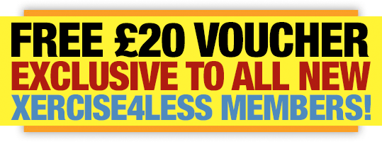 Free Exlusive £20 Voucher for All New Xercise4Less Members!