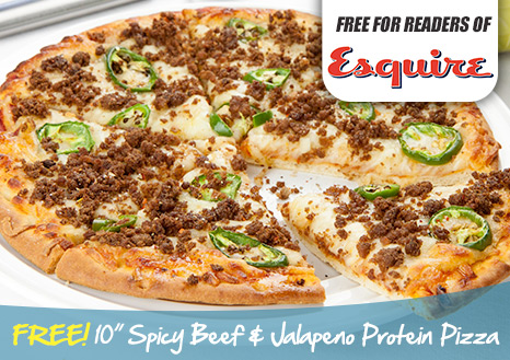 Claim your FREE 10 Inch Chargrilled Chicken Protein Pizza