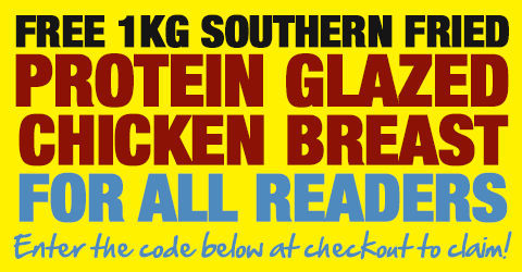 Claim your FREE 1kg Dragons Fire Chicken Breast