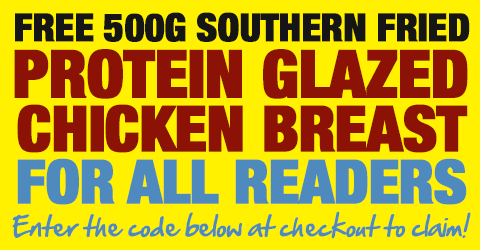 FREE 500g Southern Fried Chicken Breast