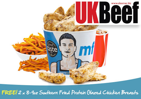 FREE 2 x 8-9oz Southern Fried Chicken Breast