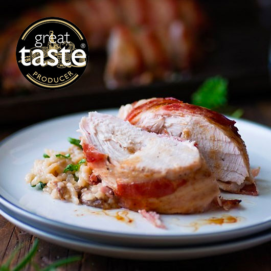 Sage, Onion & Bacon Stuffed Turkey Parcels-200g