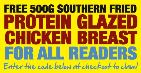Claim your FREE 1kg Dragons Fire Chicken Breast