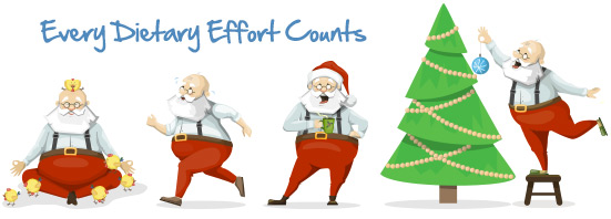 Every Dietary Effort Counts
