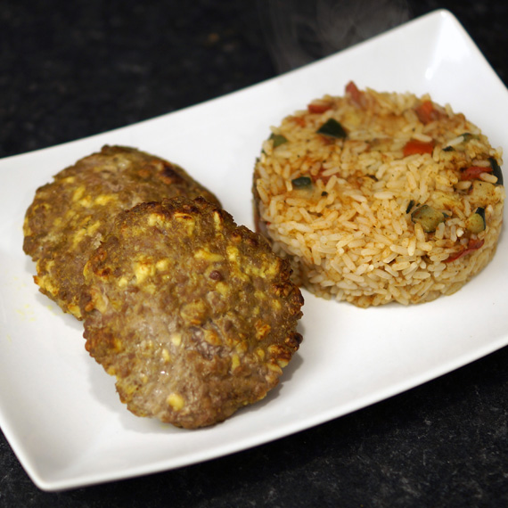 Indian Spiced Turkey Burgers