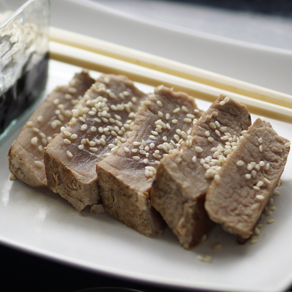 Tuna Steak with Sesame and Soy Sauce