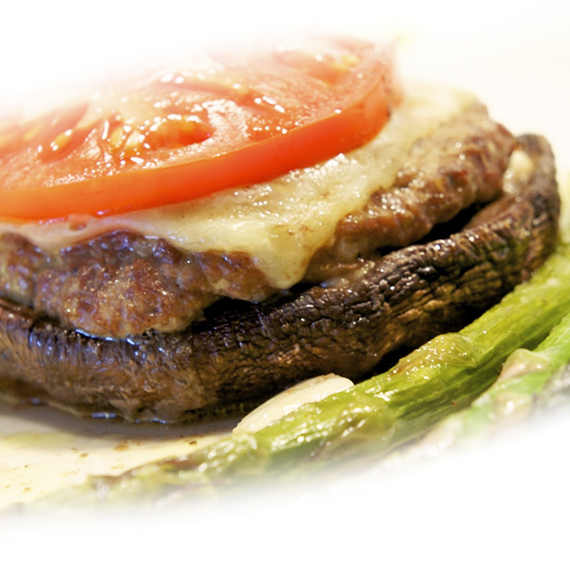 Meaty Portobello Burger