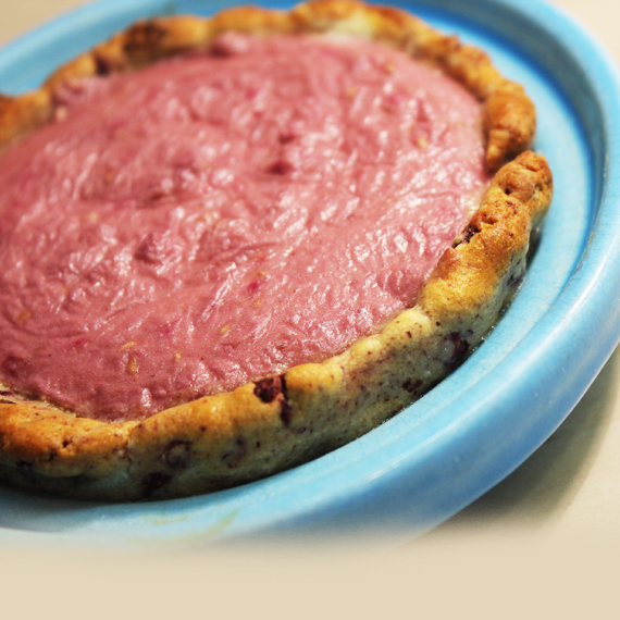 White Choc Raspberry Quest Tart