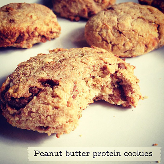 Peanut Butter Protein Cookies