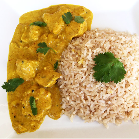 Clean Chicken Korma Curry