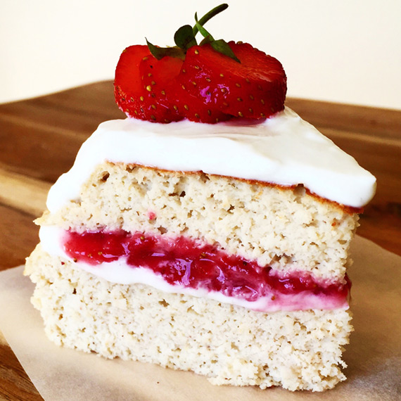 High Protein Victoria Sponge
